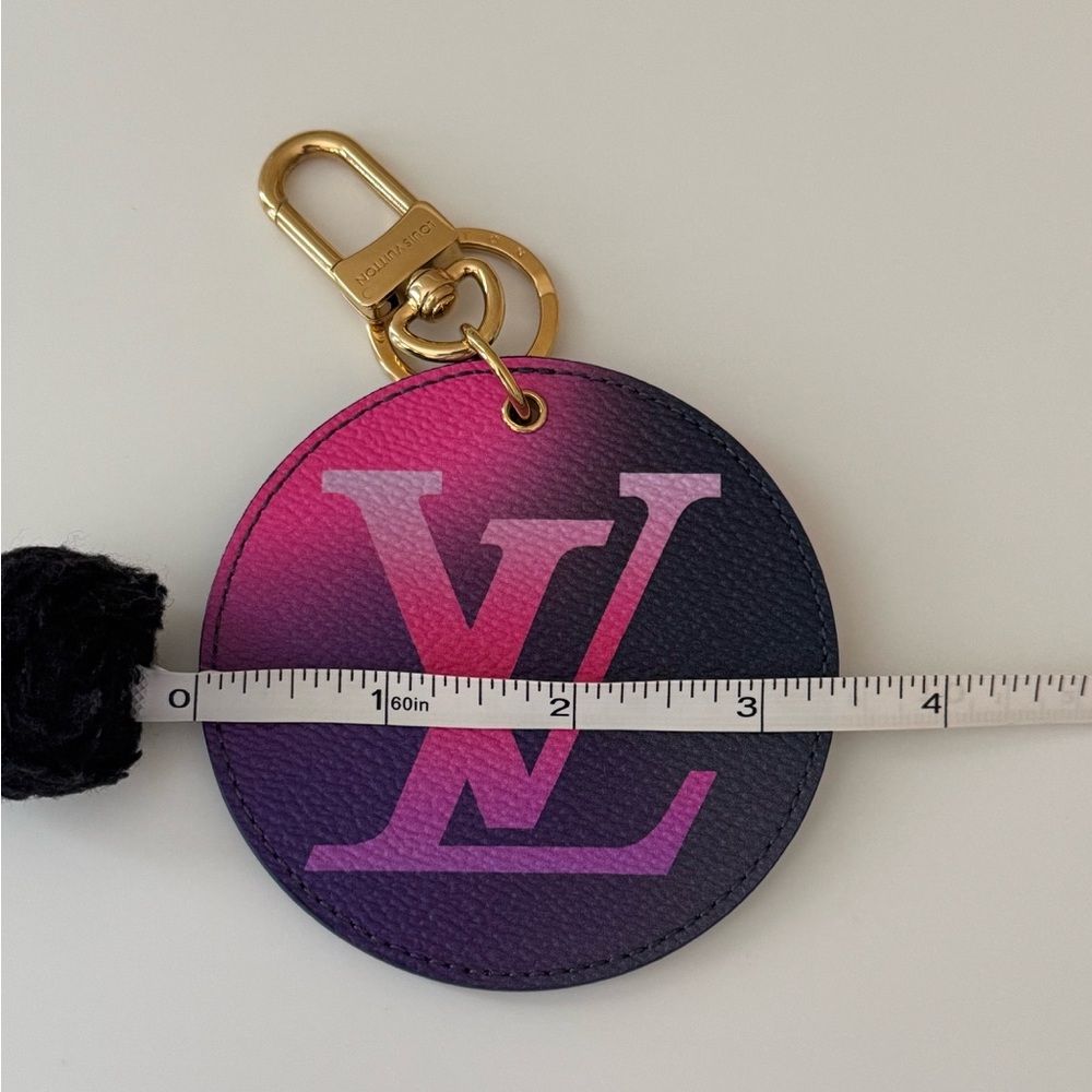 Louis Vuitton Bag Charm Key Holder M00665, Midnight Fuschia - Picture 11 of 13